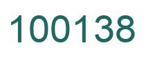 Number 100138 green image