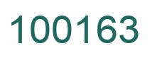 Number 100163 green image
