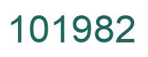 Número 101982 imagen verde