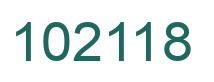 Number 102118 green image