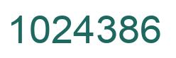 Número 1024386 imagen verde