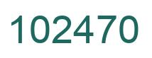 Número 102470 imagen verde