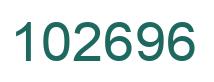 Número 102696 imagen verde
