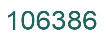 Number 106386 green image