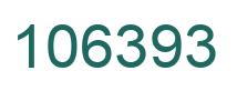 Number 106393 green image