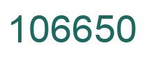 Número 106650 imagen verde
