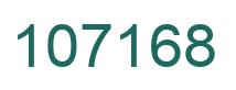 Número 107168 imagen verde