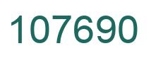 Número 107690 imagen verde