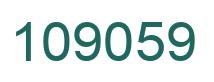 Número 109059 imagen verde
