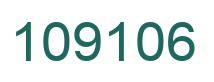 Number 109106 green image