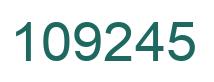 Número 109245 imagen verde