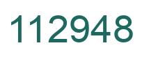 Número 112948 imagen verde
