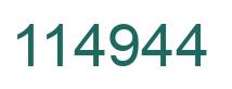 Número 114944 imagen verde