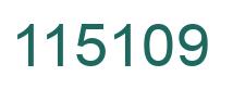 Number 115109 green image