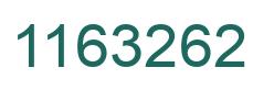 Number 1163262 green image