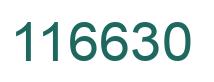 Número 116630 imagen verde