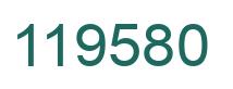 Número 119580 imagen verde