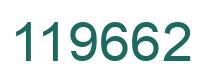 Número 119662 imagen verde
