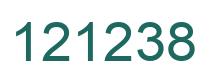 Número 121238 imagen verde