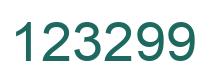 Número 123299 imagen verde
