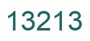 Número 13213 imagen verde