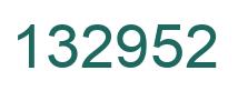 Número 132952 imagen verde
