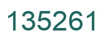 Número 135261 imagen verde