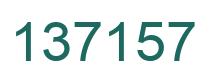 Número 137157 imagen verde