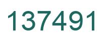 Número 137491 imagen verde