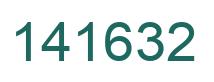 Número 141632 imagen verde