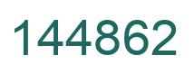Número 144862 imagen verde