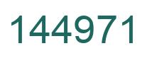 Número 144971 imagen verde