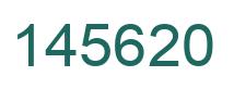 Número 145620 imagen verde