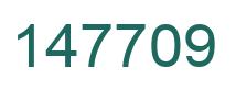 Número 147709 imagen verde