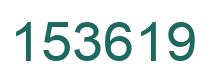 Número 153619 imagen verde
