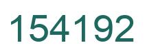 Número 154192 imagen verde
