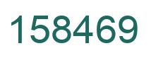 Número 158469 imagen verde