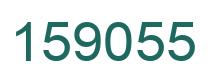 Number 159055 green image