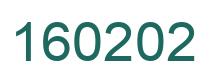 Number 160202 green image