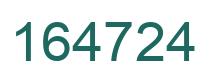 Número 164724 imagen verde
