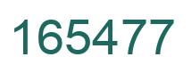 Número 165477 imagen verde