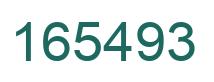 Número 165493 imagen verde
