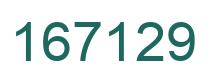 Número 167129 imagen verde