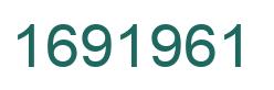 Número 1691961 imagen verde