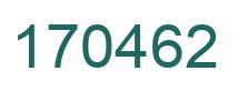 Número 170462 imagen verde