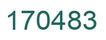 Número 170483 imagen verde