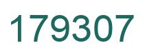 Número 179307 imagen verde