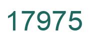 Número 17975 imagen verde