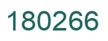 Número 180266 imagen verde