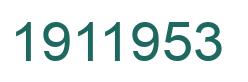 Número 1911953 imagen verde